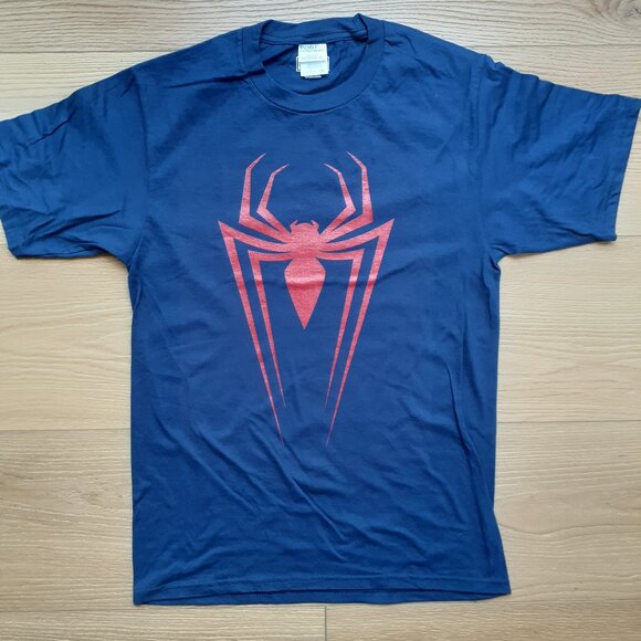 The Amazing Spider-Man Comic Icon - New Small Navy Blue T-Shirt - Picture 5 of 5